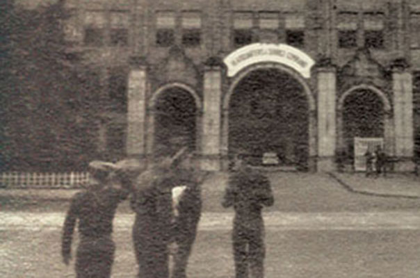The GHQ Honor Guard controlled access in and out of the Finance Building (GHQ Service Command) in Tokyo where 4th MRBC troops were billeted.