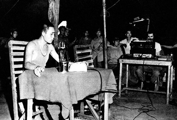 The cooperative North Korean and Chinese Communist POWs readily agreed to tape-recorded radio broadcasts encouraging defections by their fellow comrades.