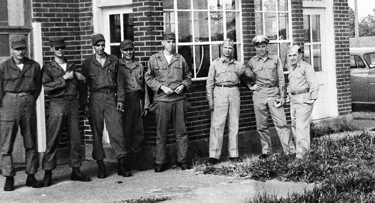 Gates Radio in Quincy, IL hosted several orientations for Army Psywarriors in 1951.