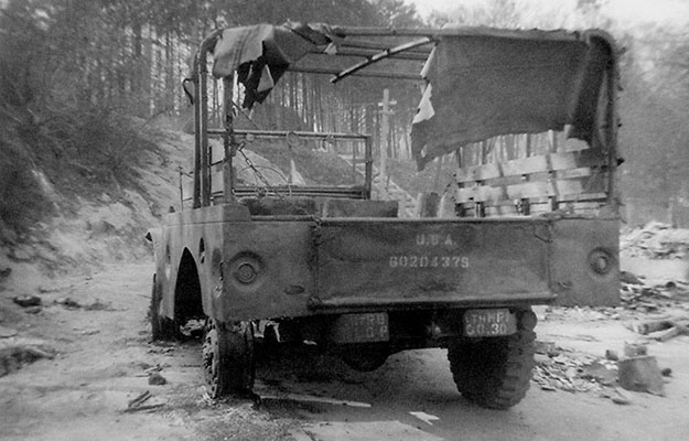 Fire ravaged KBS Radio Pusan within a week of 1LT Nevin F. Price&rsquo;s arrival.