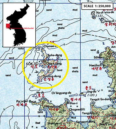 Map section showing Sok-to, home of TF REDWING.