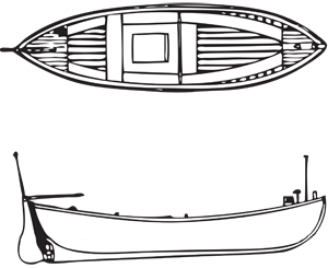 MKII Navy Whaleboat measures 26' long
