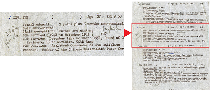 MAJ Young&rsquo;s Agent Dossiers