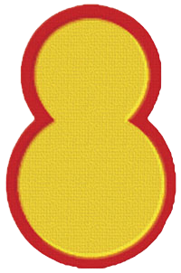 8th Infantry Division Republic of Korea Army SSI