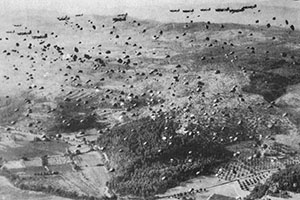 Troopers of 517th Parachute Infantry in Operation DRAGOON, in southern France.