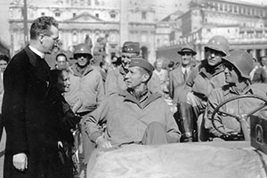 Lieutenant General Mark Clark in Rome.