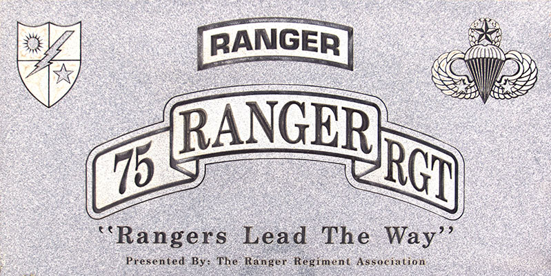 75th Ranger Regiment Association - NSC