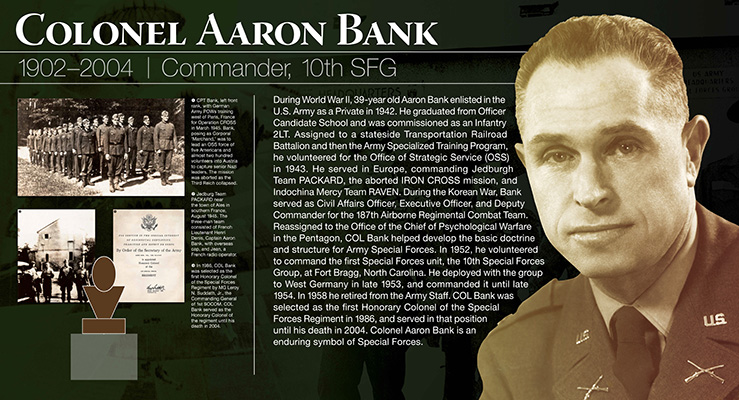 COL Aaron Bank