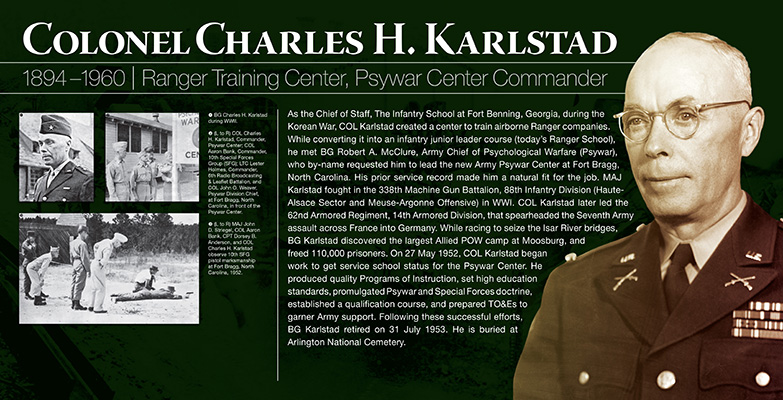 COL Charles H. Karlstad