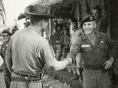 COL Alfred H. Paddock, Jr. in Laos