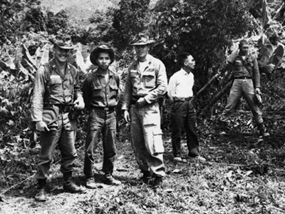 COL Alfred H. Paddock, Jr. in Laos