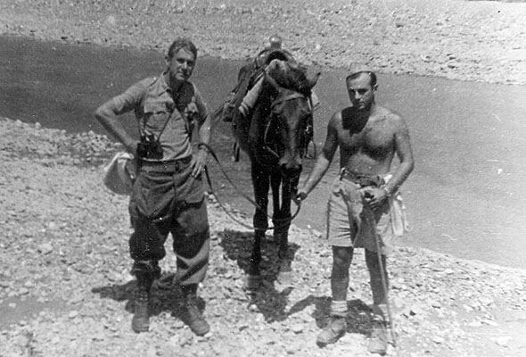 CPT Robert L. Ford and his interpreter